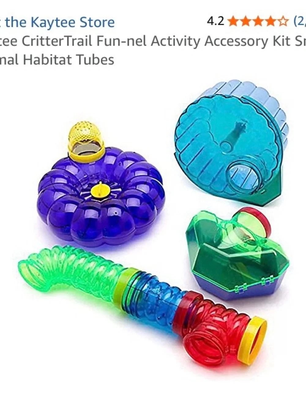 New Kaytee CritterTrail Activity Accessory Kit